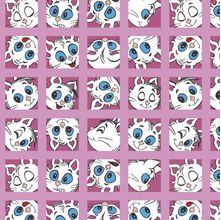 Tecido Estampado para Patchwork - Turma da Mônica: Rostinhos Mingau (0,50x1,40)