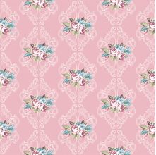 Tecido Estampado para Patchwork - Natural Beauty: Rosa (0,50x1,40)