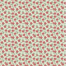 Tecido Estampado para Patchwork - Garden: Micro Floral Garden Menta (0,50x1,40)