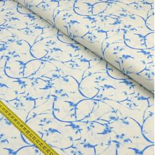 Tecido Estampado para Patchwork - Floratta: Ramos Azul (0,50x1,50)