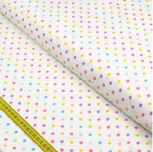 Tecido Estampado para Patchwork - Joy: Confete Colorido Claro (0,50x1,50)