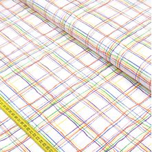 Tecido Estampado para Patchwork - Joy: Xadrez Colorido (0,50x1,50)