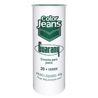 Corante para Tingir Jeans Color Jeans Guarany 40g 20 - verde