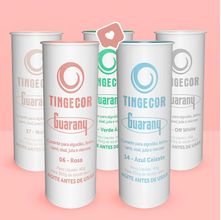 Kit Corantes para Tingir Tingecor Guarany 40g - 5 Tons Pastel