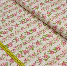 Tecido Estampado para Patchwork - Jardim de Rosas Cor 2260 (0,50x1,40)