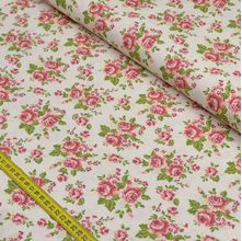 Tecido Estampado para Patchwork - Jardim de Rosas Cor 2259 (0,50x1,40)