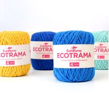 Kit Linha Ecotrama Euroroma 200g - 340 metros - 16 Cores