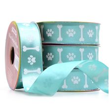 Fita de Cetim Osso Cachorro Tiffany Cor 0260 - 22mm com 10 metros