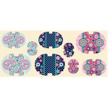 Tecido Estampado para Patchwork - Bia Feltz: Kit Necessaire (0,60x1,50)