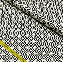 Tecido Estampado para Patchwork - Snoopy: Black and White (0,50x1,50)