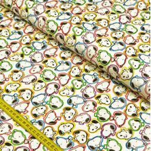 Tecido Estampado para Patchwork - Snoopy: Color (0,50x1,50)