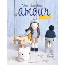 Livro Mes Doudous d'Amour Au Crochet (Amigurumis Amorosos de Crochê)