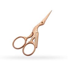 Tesoura Cegonha 9cm Ouro Rosê - Premax Omnia Line