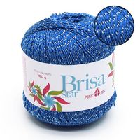 Linha Brisa Star Pingouin 100g 4579 azul bic