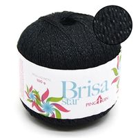 Linha Brisa Star Pingouin 100g 100 preto