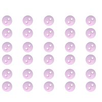 Botão Small 0,6cm - 30 unidades Rosa bebê