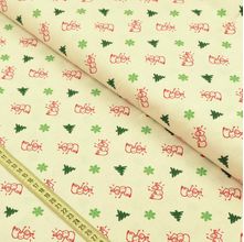 Tecido Estampado para Patchwork - Natal Cor 91903 (0,50x1,40)