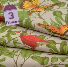 Kit de Tecido Silvestre (30x70) 3 Estampas