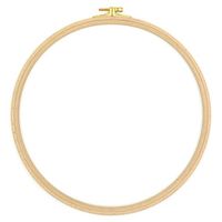Bastidor de Madeira com Regulador para Bordado - Nurge   Nº 8 - 31cm