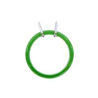 Bastidor de Metal com Regulador para Bordado - Nurge 5,8cm - verde