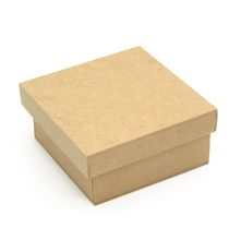 Caixa em MDF Cru Tampa Sapato - 11x11x5cm