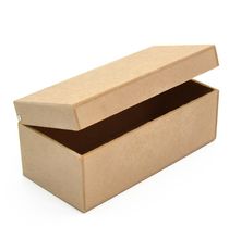 Caixa Chá Parafuso com 2 Divisórias em MDF - 16x8x5cm