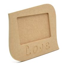 Porta Retrato Love em MDF - 22x18cm