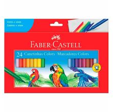 Canetinha Lavável Faber-Castell - 24 Cores