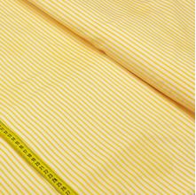 Tecido Estampado para Patchwork - Jardim by Vanessa Guimarães: Listras Liz Amarelo (0,50x1,50)