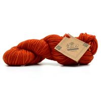 Lã Corriedale Craft 100g - Fios da Fazenda 948 mescla laranja