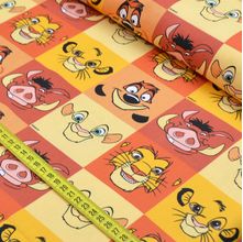 Tecido Estampado para Patchwork - Disney: Rei Leão (0,45X1,40)