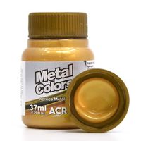 Tinta Acrílica Metal Colors Acrilex 37ml 532 - ouro