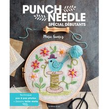 Livro Punch Needle Special Debutants por Marie Suarez