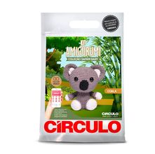 Kit Amigurumi Coleção Safari Baby Círculo - Coala