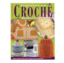 Revista Crochê Banheiros e Cozinhas Ed. Central nº 35