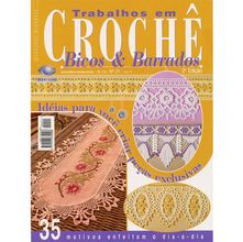 Revista Crochê Bicos e Barrados Ed. Central nº 21