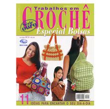 Revista Crochê Especial Bolsas Ed. Central nº 01