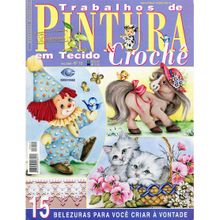 Revista Pintura em Tecido e Crochê Ed. Central nº 10