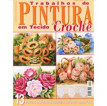 Revista Pintura em Tecido e Crochê Ed. Central nº 27