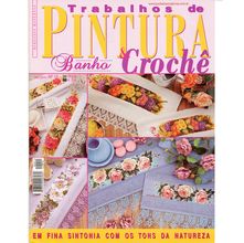 Revista Pintura de Banho e Crochê Ed. Central nº 15