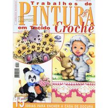 Revista Pintura em e Crochê Ed. Central nº 14