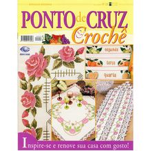 Revista Ponto de Cruz e Crochê Ed. Central nº 26