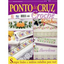 Revista Ponto de Cruz e Crochê Banho Ed. Central nº 05