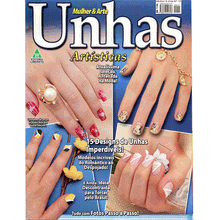 Revista Mulher e Arte Unhas Artísticas Ed. Liberato nº 19