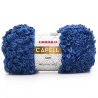 Fio Capelli Círculo 100g 2829 azul bic