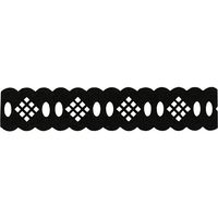 Passa Fita Marilda Mod. 84 Leda 10 Metros - Cores 304 - preto