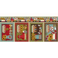 Tecido Estampado para Patchwork - Hora do Chá: Jogo Americano Cor 01 (0,60x1,40)