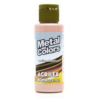 Tinta Acrilica Metal Colors Acrilex 60ml 499 rose gold