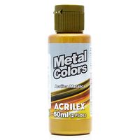 Tinta Acrilica Metal Colors Acrilex 60ml 598 - dourado solar
