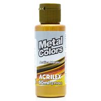 Tinta Acrilica Metal Colors Acrilex 60ml 598 - dourado solar